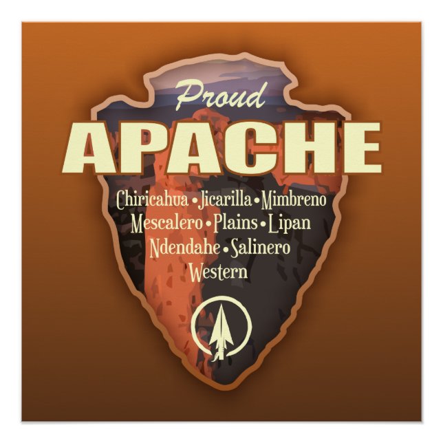 Apache (arrowhead) poster (Front)