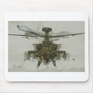 Apache Attack Helicopter Mouse Mat