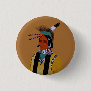 Apache Ben 3 Cm Round Badge