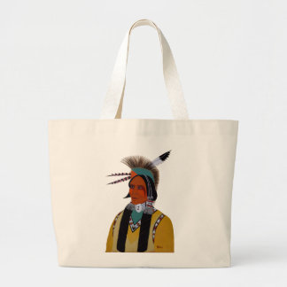 Apache Ben Large Tote Bag