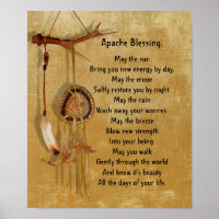 Apache Blessing dreamcatcher