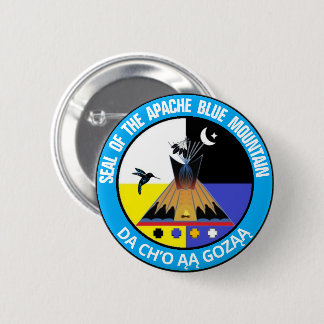 Apache Blue Mountain®  6 Cm Round Badge