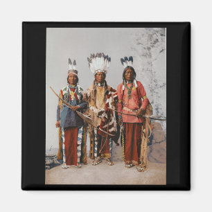 Apache Chiefs Garfield Ouche Te Foya 1899 Magnet