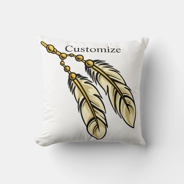 Apache Feathers Thunder_Cove Cushion (Front)