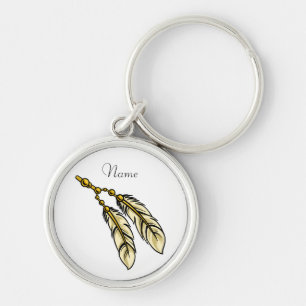Apache Feathers Thunder_Cove Key Ring
