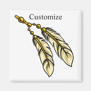 Apache Feathers Thunder_Cove   Magnet