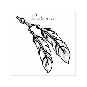 Apache Feathers Thunder_Cove Self-inking Stamp