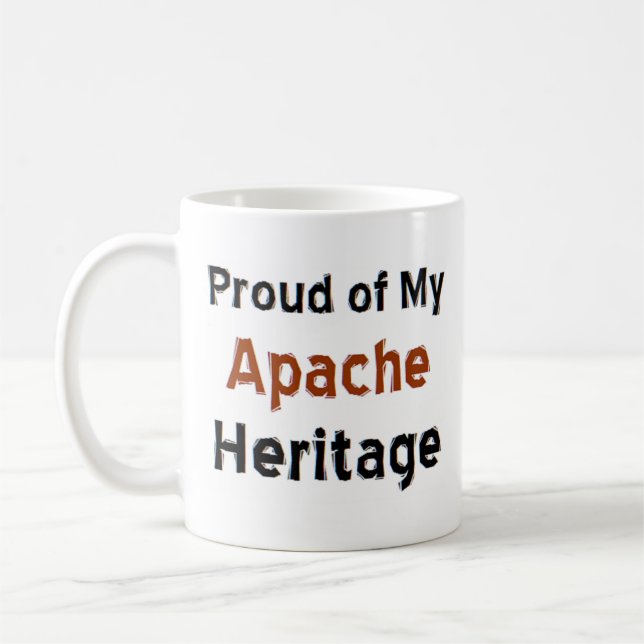 apache heritage coffee mug (Left)