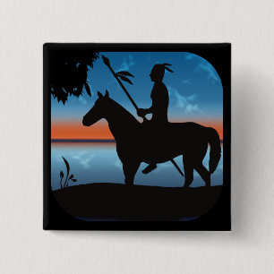 Apache Hunter 15 Cm Square Badge