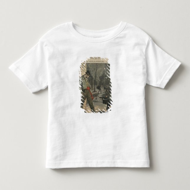 Apache is a nuisance for Paris Toddler T-Shirt (Front)