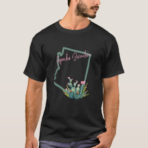 Apache Junction Arizona Cacti State Cactus Souveni T-Shirt