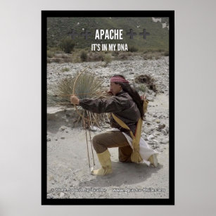 Apache Knife®™🇺 Apache DNA. Poster