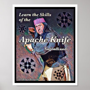 Apache Knife®️™️🇺🇸 Designed by Robert Redfeather Poster