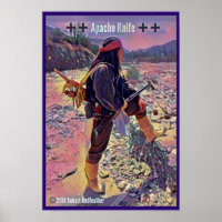 Apache Knife®™🇺  Robert Redfeather 2.Poster