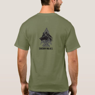 Apache Knife®™🇺🇸 SHADOW WOLVES T-Shirt