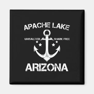 Apache Lake Arizona Funny Fishing Camping Summer G Magnet