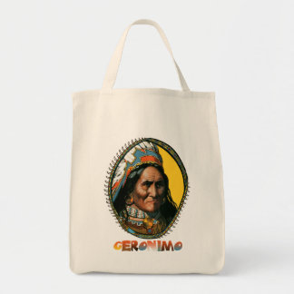 Apache leader Geronimo Tote Bag