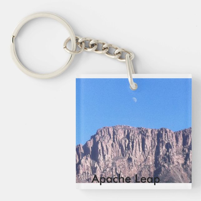Apache Leap Mountain Key Ring (Front)