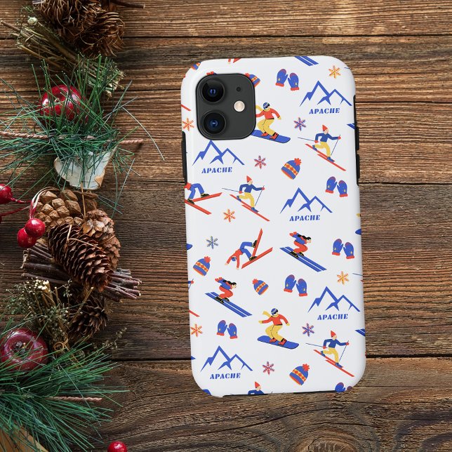 Apache New Mexico Mountain Ski Snowboard Pattern (Creator Uploaded)