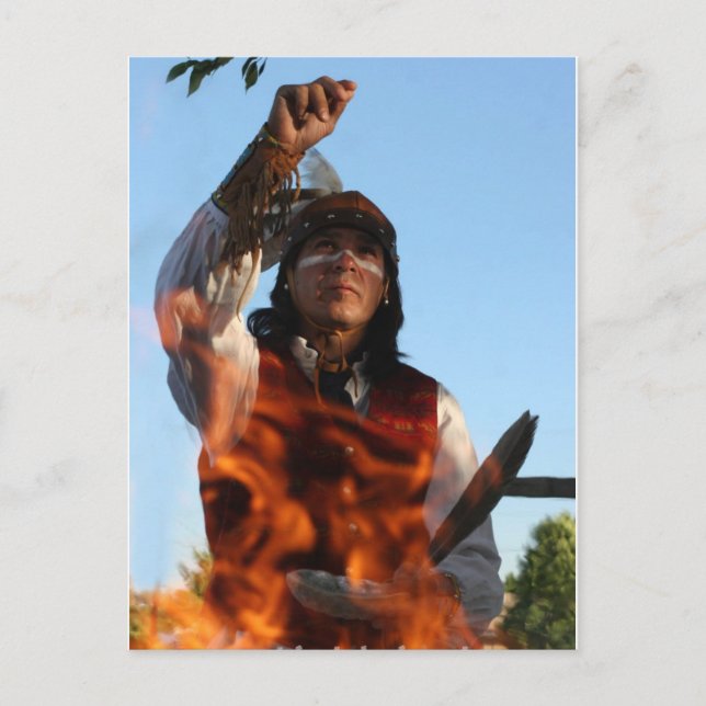 "Apache Prayer" Postcard (Front)