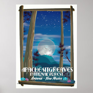 Apache-Sitgreaves National Forest Poster