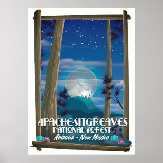 Apache-Sitgreaves National Forest Poster