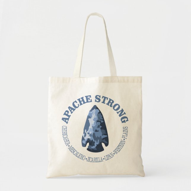 Apache Strong Tote Bag (Front)