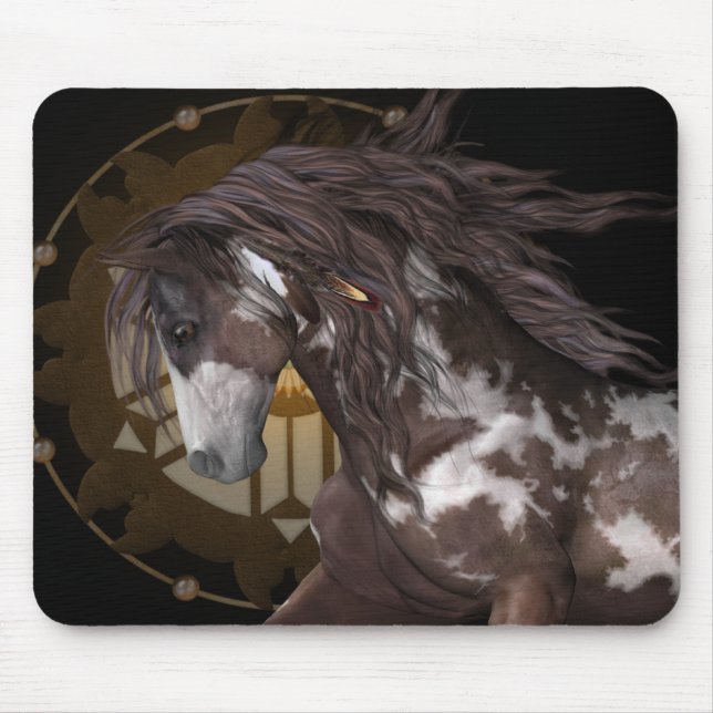 Apache .. the stallion mouse mat (Front)