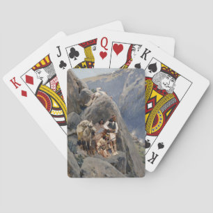 Apache Warriors: Ambush on American Cavalry Playing Cards