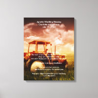 Apache Wedding Blessing Old Tractor