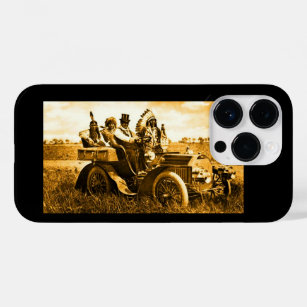 APACHES AND GERONIMO DRIVING A MOTOR CAR Case-Mate iPhone 14 PRO CASE