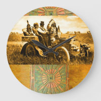 APACHES AND GERONIMO DRIVING A MOTOR CAR