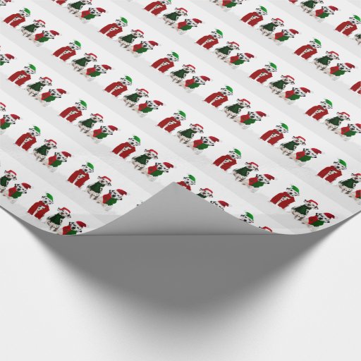 Image of APAL - Christmas Dalmatian Dogs Wrapping Paper