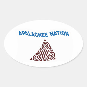 Apalachee Nation Flag Sticker