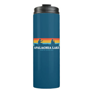 Apalachia Lake North Carolina Canoe Thermal Tumbler