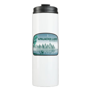 Apalachia Lake North Carolina Deer Thermal Tumbler