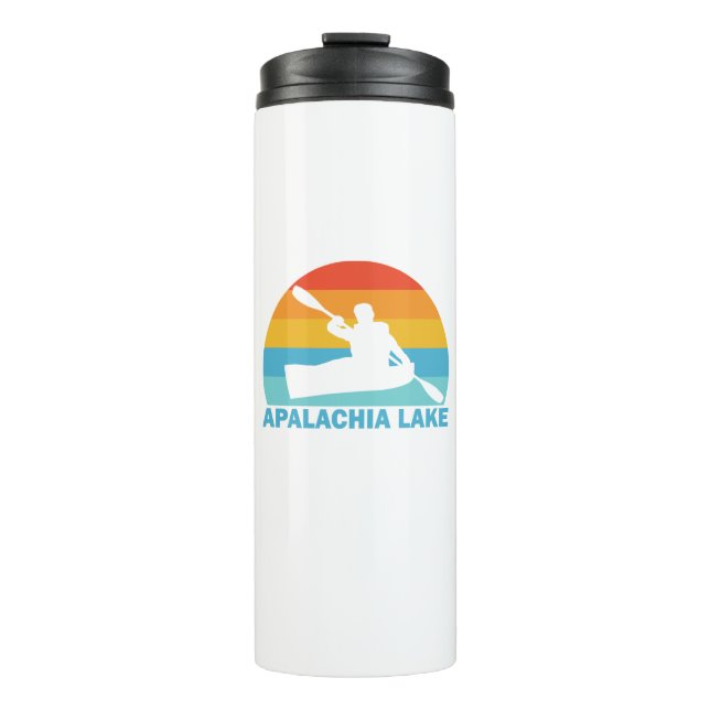Apalachia Lake North Carolina Kayak Thermal Tumbler (Front)