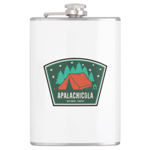 Apalachicola National Forest Camping Hip Flask