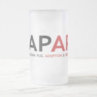 APARN Logo Frosted Frosted Glass Mug