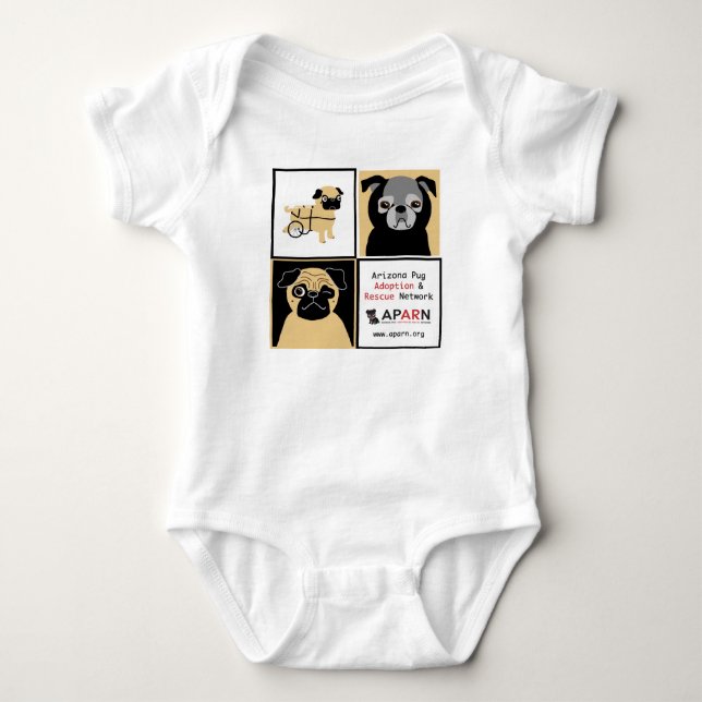APARN Logo Infant Creeper (Front)
