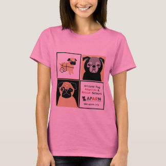 APARN Rescue Pugs Women's Bella Missy T-Shirt