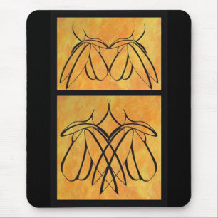 Apart - Together: Diptych Mouse Mat