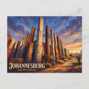 Apartheid Museum South Africa Postcard