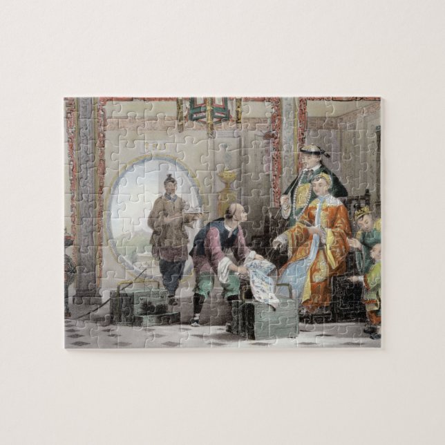 Apartment in a Mandarin's House, near Nanking, fro Jigsaw Puzzle (Horizontal)