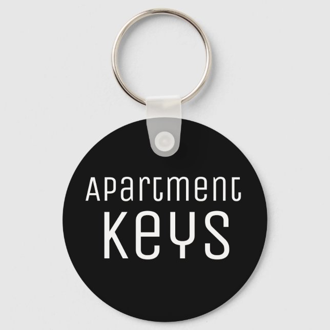 apartment keys key ring (Front)