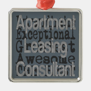 Apartment Leasing Consultant Extraordinaire Metal Tree Decoration