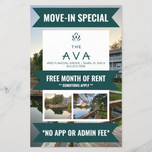 Apartment Move-In Flyer