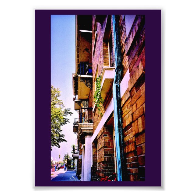 Apartment View Photo Print (Front)