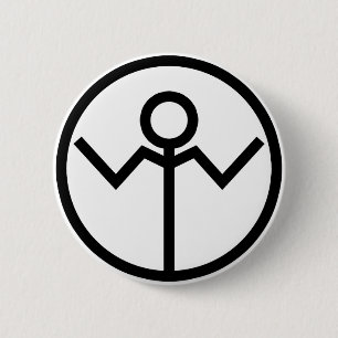 Apathy Corp 6 Cm Round Badge