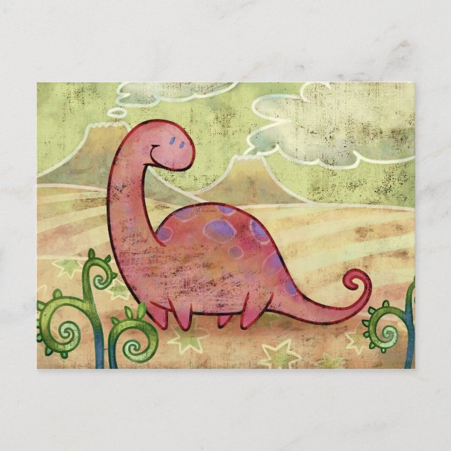 Apatosaurus Post Card (Front)